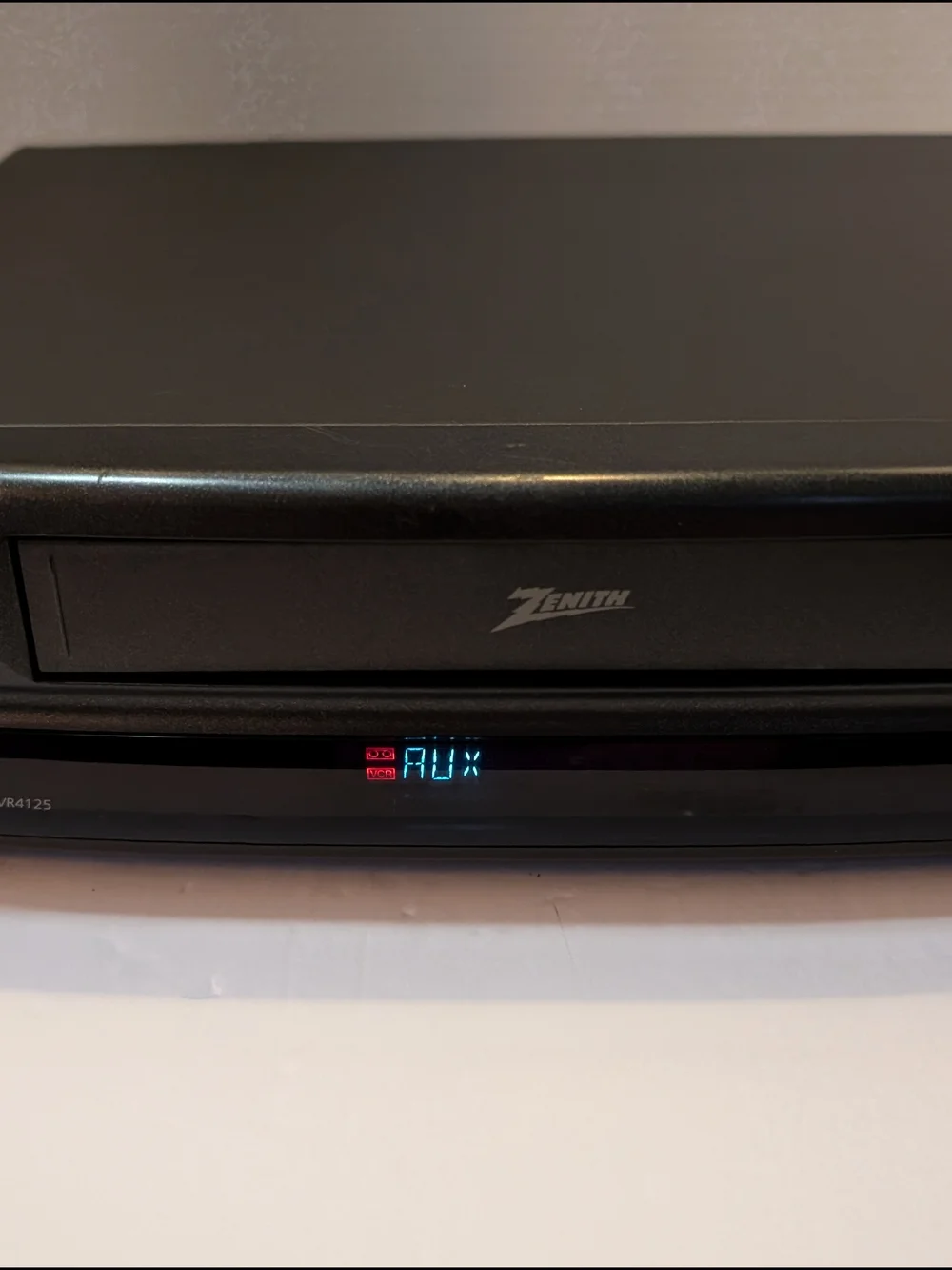 Zenith Black VCR _ VR-4125